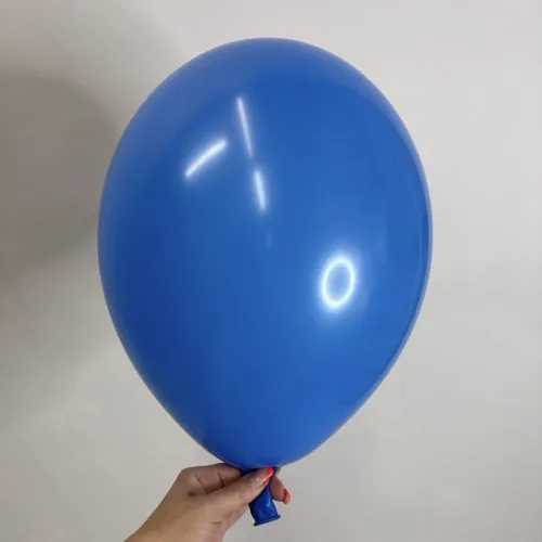 Шар латексный пастель синий 30 см