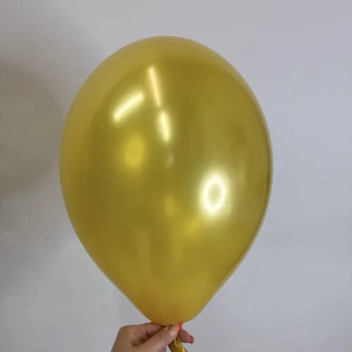 Шар латексный металлик золото 30 см