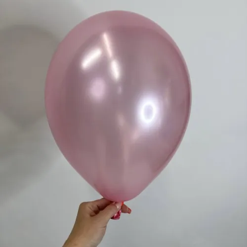 Шар латексный металлик фуксия 30 см